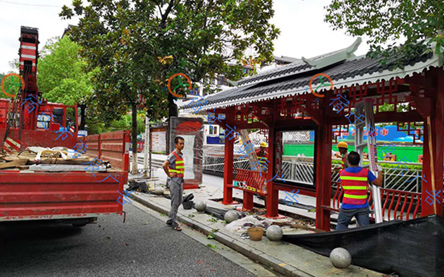 邵陽(yáng)候車(chē)亭第三車(chē)發(fā)貨